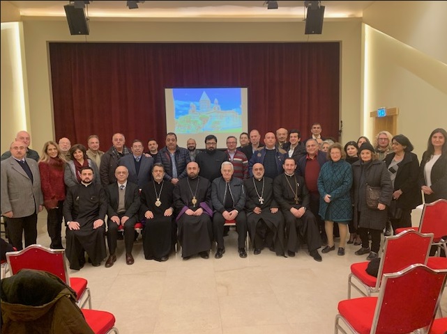 EXPANDING THE FUNDRAISING MISSION OF THE RENOVATION OF THE MOTHER CATHEDRAL OF HOLY ETCHMIADZIN - PRIMATE TRAVELS TO THE DIOCESE OF THE ARMENIAN CHURCH OF EGYPT AND MILAN, ITALY