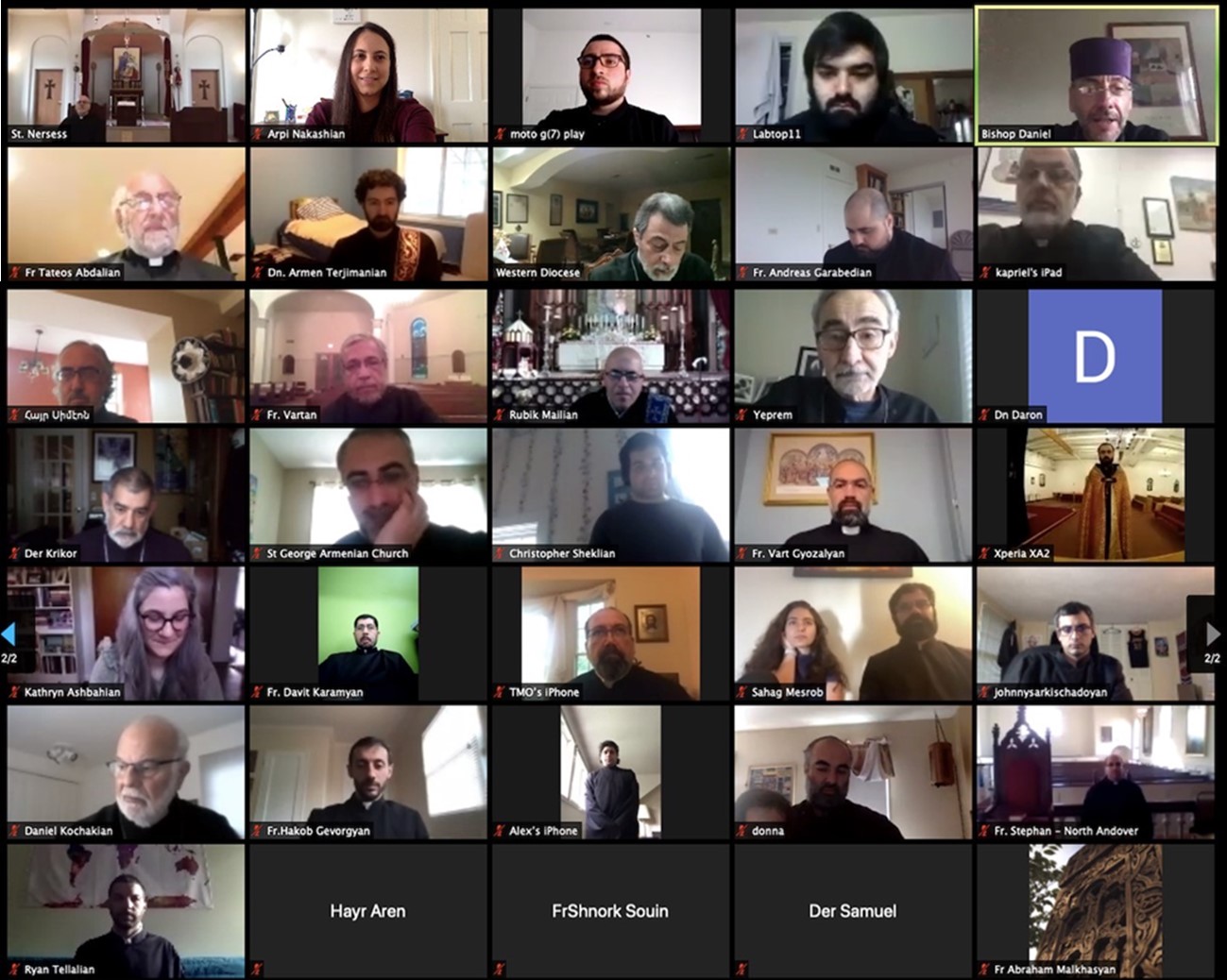 St Nersess Seminary Celebrates Graduates Virtually