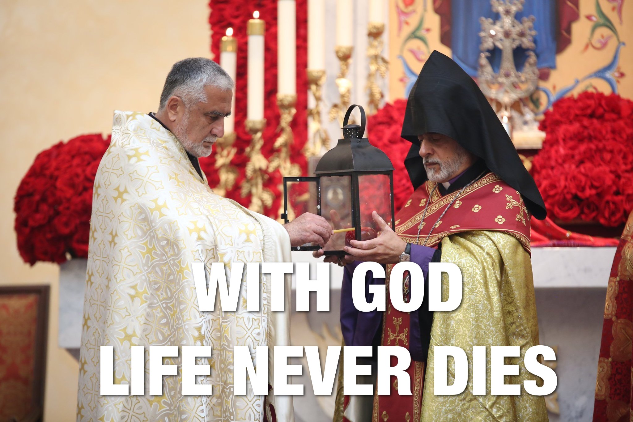 “With God life never dies.” (Pope Francis)