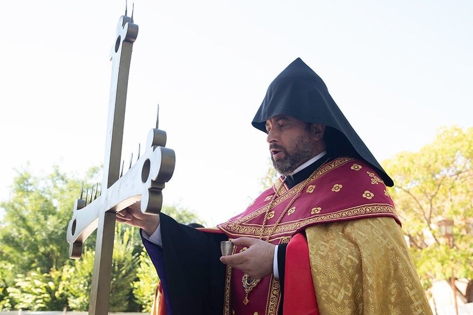 Bell Tower Cross of the Mother Cathedral of Holy Etchmiadzin was Consecrated