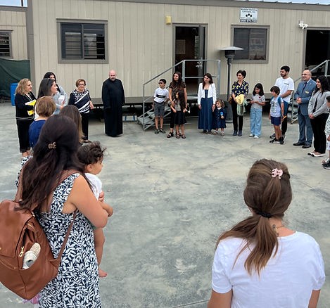 Երկակի Օրհնութիւն Սան Տիեկոյի Սուրբ Սարգիս Եկեղեցւոյ Մէջ