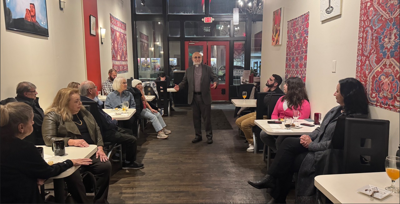 Archpriest Fr. Vazgen Boyajyan Meets with Armenian-American Community in Spokane, Washington